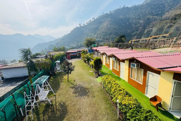 Camp 002 – Aaranya Vista Premium AC Cottage with Mountain view in Shivpuri