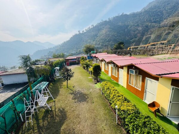 Camp 002 – Aaranya Vista Premium AC Cottage with Mountain view in Shivpuri